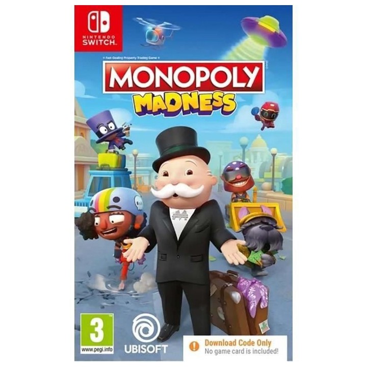 Monopoly Madness Jeu Switch - CIB