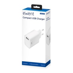 Chargeur mural Ewent EW1301 12W Blanc