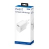 Chargeur mural Ewent EW1301 12W Blanc