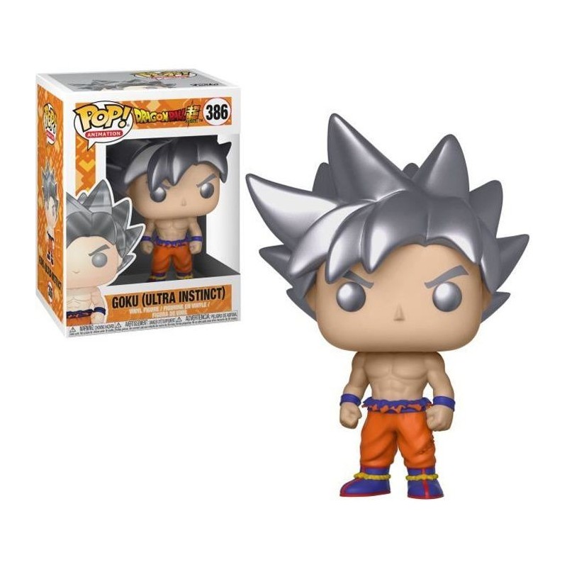 Figurine Funko Pop! Animation: Dragon Ball Super - Goku (Ultra Instinct Form)