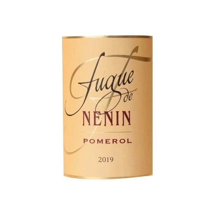 Fugue de Nenin 2019 Pomerol - Vin rouge de Bordeaux