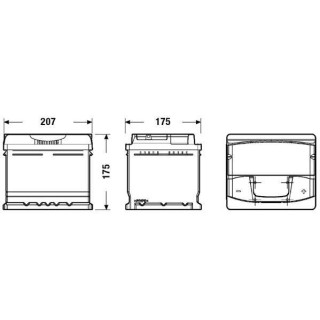 FULMEN Batterie auto XTREME FA472 (+ droite) 12V 47AH 459A