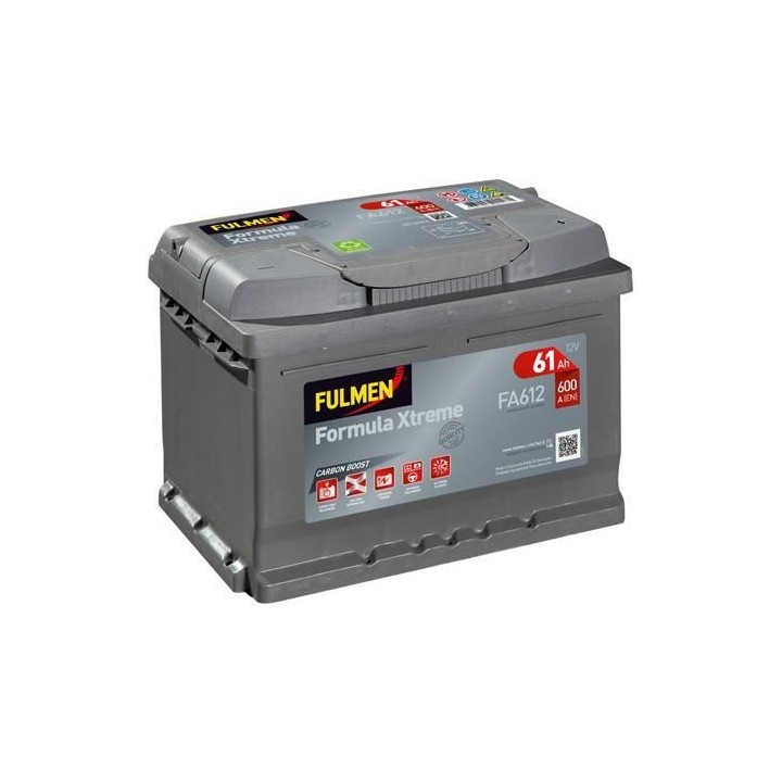 FULMEN Batterie auto XTREME FA612 (+ droite) 12V 60AH 600A