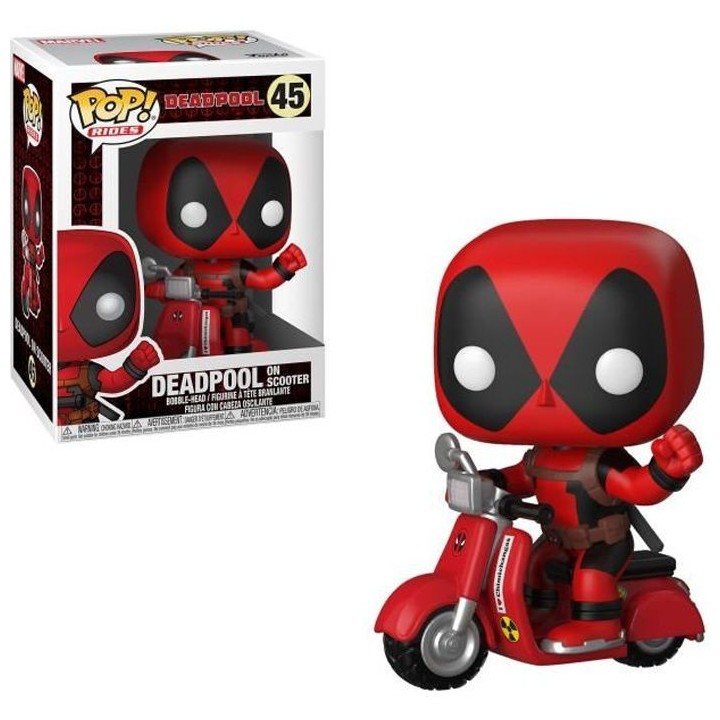 Figurine Funko Pop! Marvel - Deadpool: Deadpool & Scooter