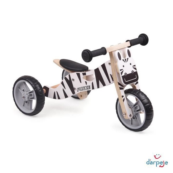 FUNBEE Porteur bois évolutif 2 en 1 Pour Enfant