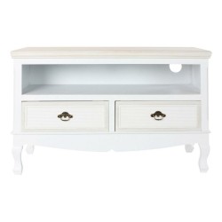 Meubles de télévision DKD Home Decor Blanc Bois MDF (100 x 42 x 61 cm)