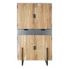 Armoire DKD Home Decor Métal Acacia (100 x 45 x 185 cm)