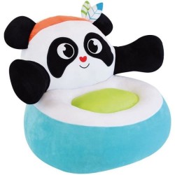 INDIAN PANDA Fauteuil peluche 40 x 45 x 40 cm pour enfant