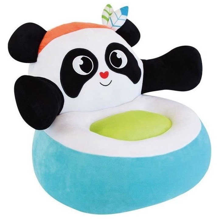 INDIAN PANDA Fauteuil peluche 40 x 45 x 40 cm pour enfant