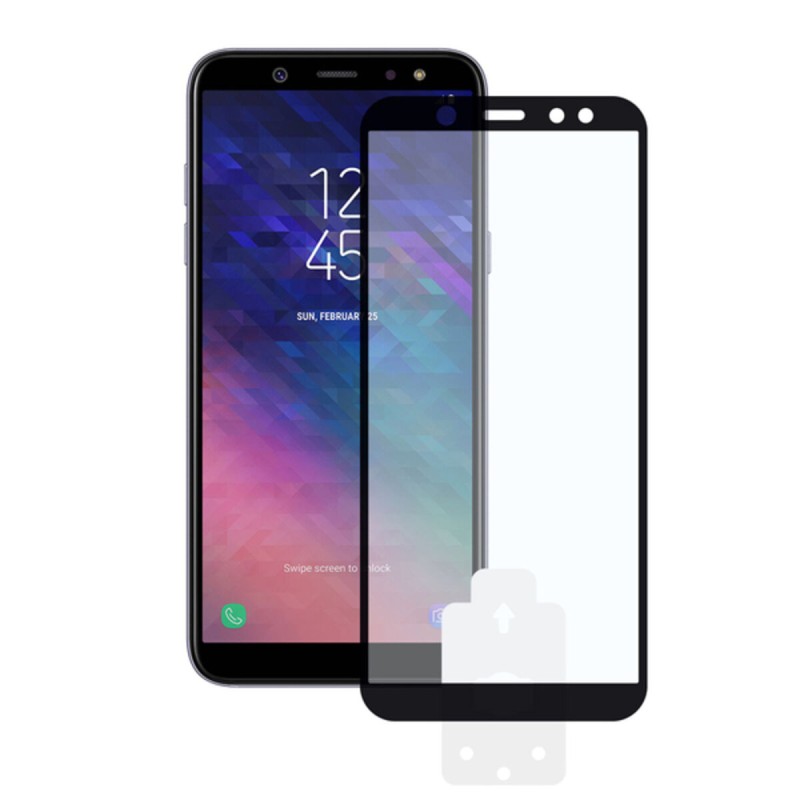 Film Protecteur en Verre Trempé pour Téléphone Portable Samsung Galaxy A6 2018 KSIX Extreme 2.5D