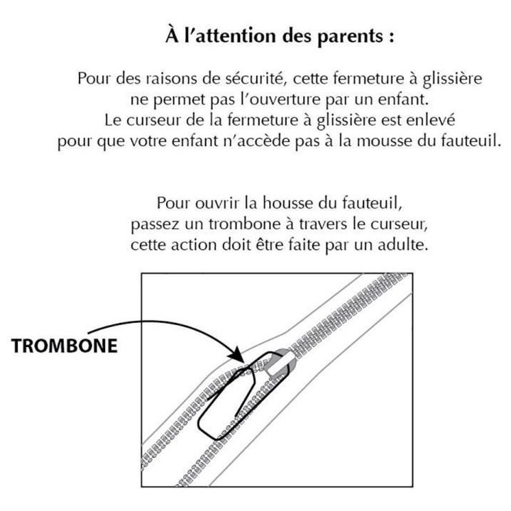 HE OUA OUA Fauteuil club enfant