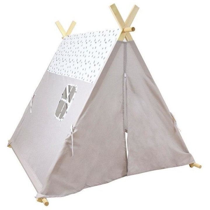 FUN HOUSE Scandiwood Tente +/- 116 cm avec son sac de rangement