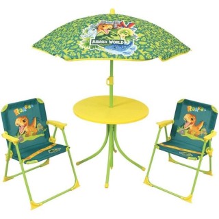 FUN HOUSE Jurassic Salon de jardin dinosaures - 1 table 46 x ø46 cm,