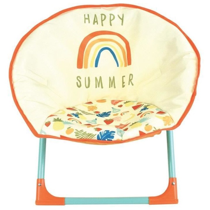 FUN HOUSE Fruity's Siege lune - Pliable - H.47 x l.54 x P.42 cm - Pour