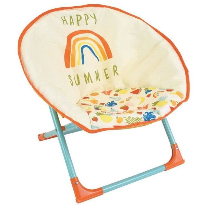 FUN HOUSE Fruity's Siege lune - Pliable - H.47 x l.54 x P.42 cm - Pour