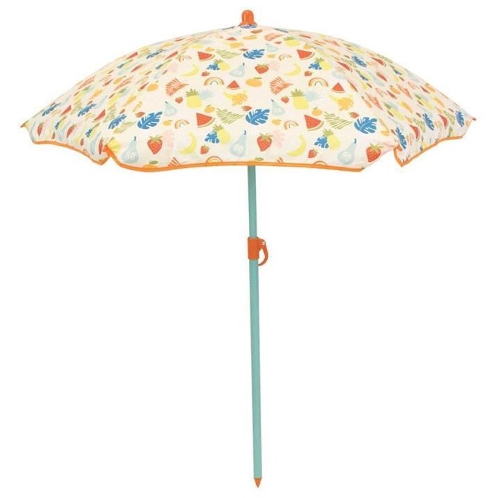 FUN HOUSE Fruity's Salon de jardin - 1 table H.46 x ø46 cm, 2 chaises