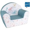 FUN HOUSE JURASSIC WORLD Fauteuil Club dinosaures - l.52 x P.33 x H.42 cm - Pour enfant origine France garantie