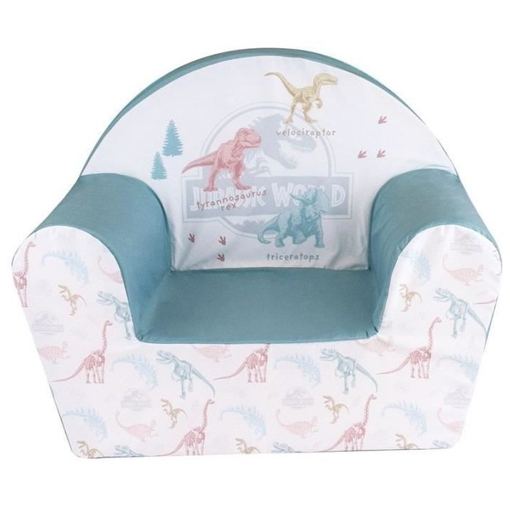 FUN HOUSE JURASSIC WORLD Fauteuil Club dinosaures - l.52 x P.33 x H.42