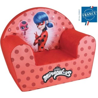 FUN HOUSE Miraculous Fauteuil club Lady Bug - l.52 x P.33 x H.42 cm -