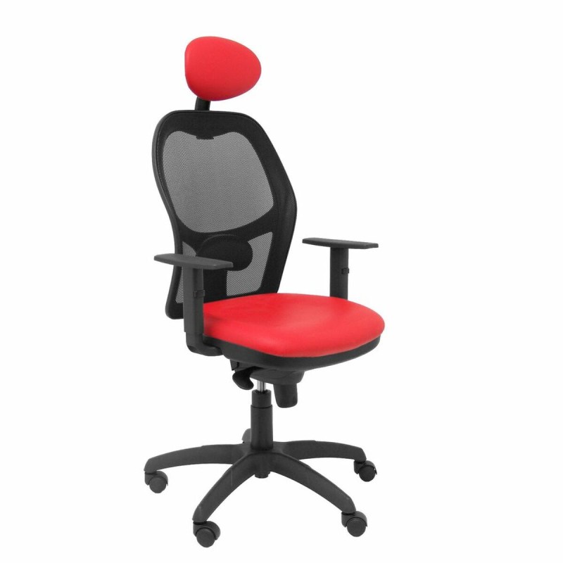 Chaise de Bureau avec Appui-tête Jorquera malla P&C SNSPRJC Rouge