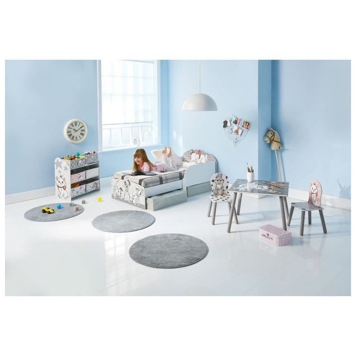 Disney Classics - Lit pour enfants avec tiroirs de rangement sous le l
