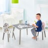 Disney Classics - Ensemble table et 2 chaises pour enfants - 101 Dalmatiens, Tambour, Bambi, Aristochats