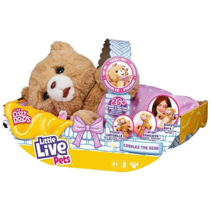 Little Live - 28847 - Ourson Cubbles Cozy Dozy