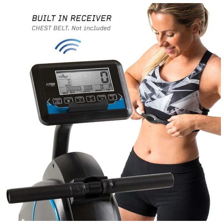 Rameur - Résistance magnétique a 8 niveaux - FYTTER - TRAINER TR-4SX