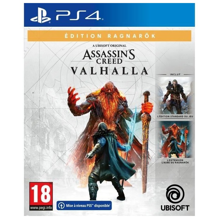 Assassin's Creed Valhalla Edition Ragnarok Jeu PS4
