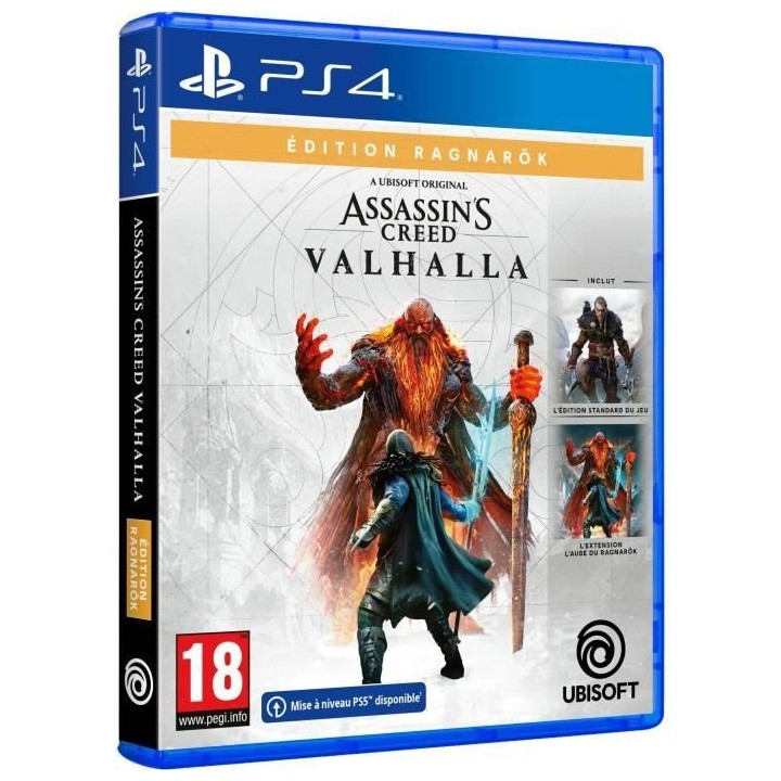 Assassin's Creed Valhalla Edition Ragnarok Jeu PS4