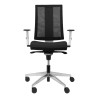 Chaise de Bureau Cózar P&C BALI840 Blanc Noir