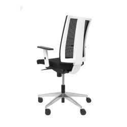 Chaise de Bureau Cózar P&C BALI840 Blanc Noir