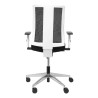 Chaise de Bureau Cózar P&C BALI840 Blanc Noir