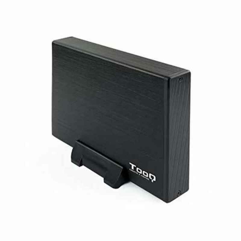 Boîtier Externe TooQ TQE-3527B 3,5" SATA USB 3.0 Noir