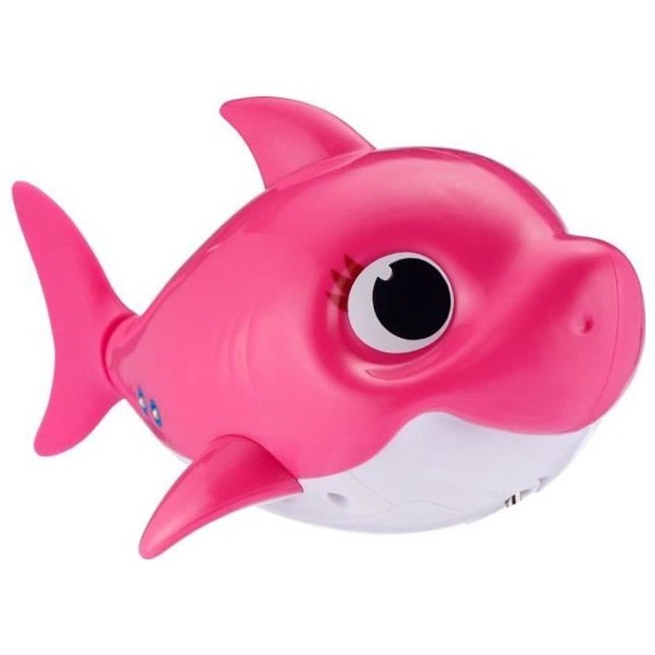 REQUINS - Jouet de bain Baby Shark Rose