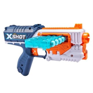 PISTOLET XSHOT - Hurricane avec chargeur horizontal - 12 Coups 16 Flec