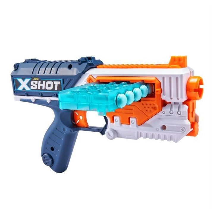 PISTOLET XSHOT - Hurricane avec chargeur horizontal - 12 Coups 16 Flec
