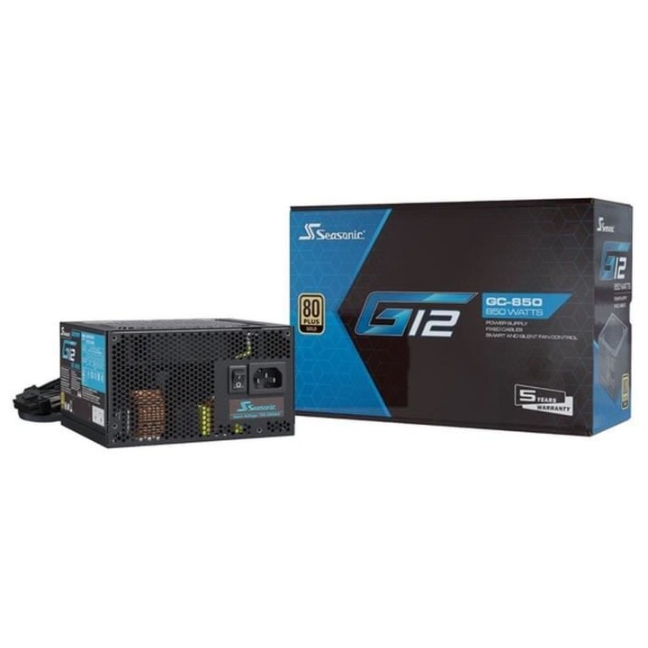 SEASONIC Alimentation PC G12 GC-850 - 850W - GOLD