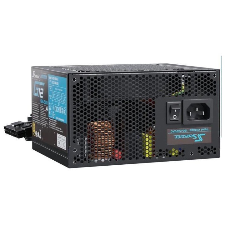 Alimentation PC Interne - SEASONIC - G12 Semi Modulaire - 550W (G12 GM