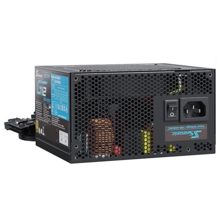Alimentation PC Interne - SEASONIC - G12 Semi Modulaire - 650W (G12 GM