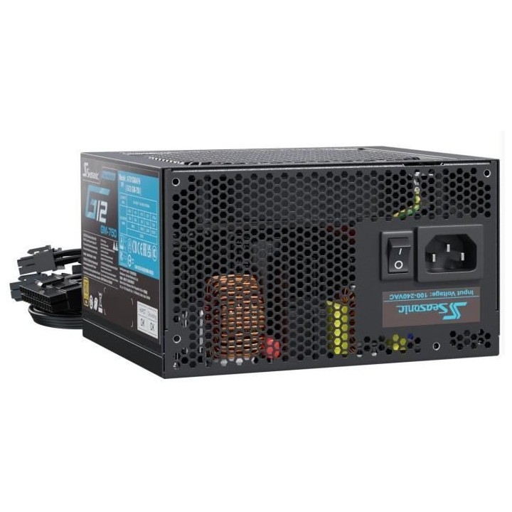 Alimentation PC Interne - SEASONIC - G12 Semi Modulaire - 750W (G12 GM