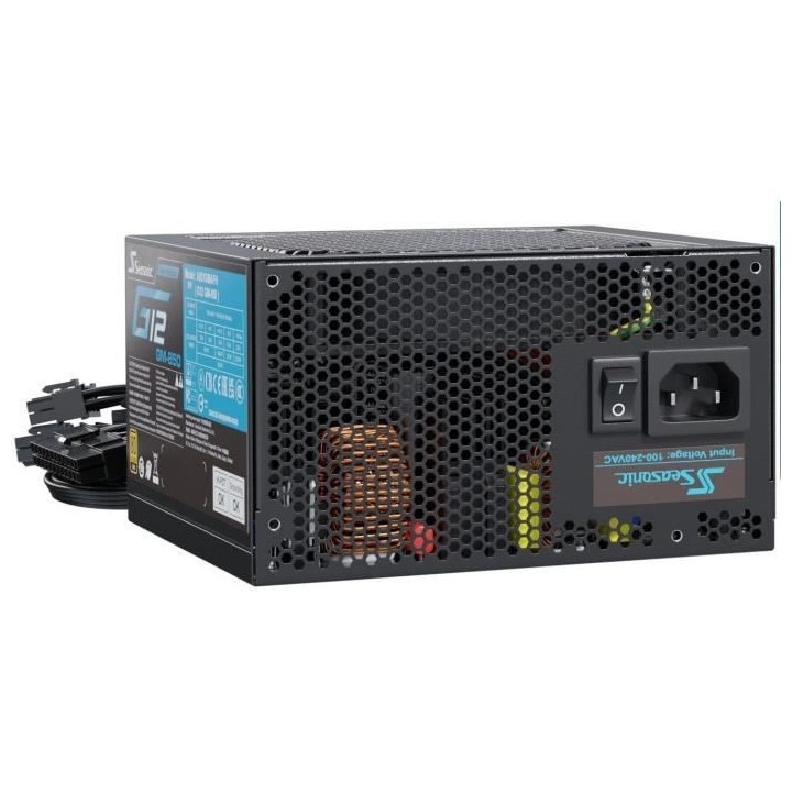 Alimentation PC Interne - SEASONIC - G12 Semi Modulaire - 850W (G12 GM