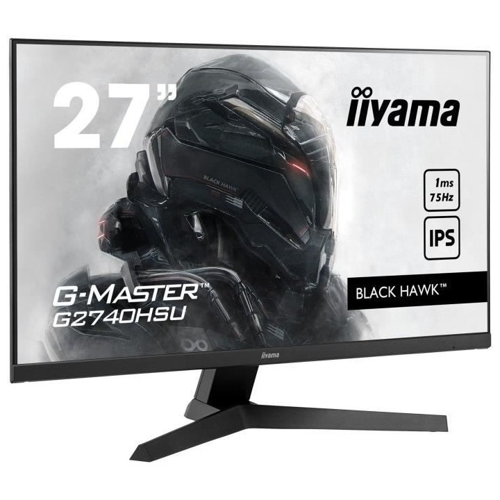 Ecran PC Gamer - IIYAMA G2740HSUB1 G-Master Black Hawk - 27 FHD - Dall