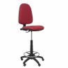 Tabouret Ayna bali P&C T04CP Rouge Bordeaux