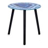 Table d'appoint Bleu Verre (40 x 41,5 x 40 cm)