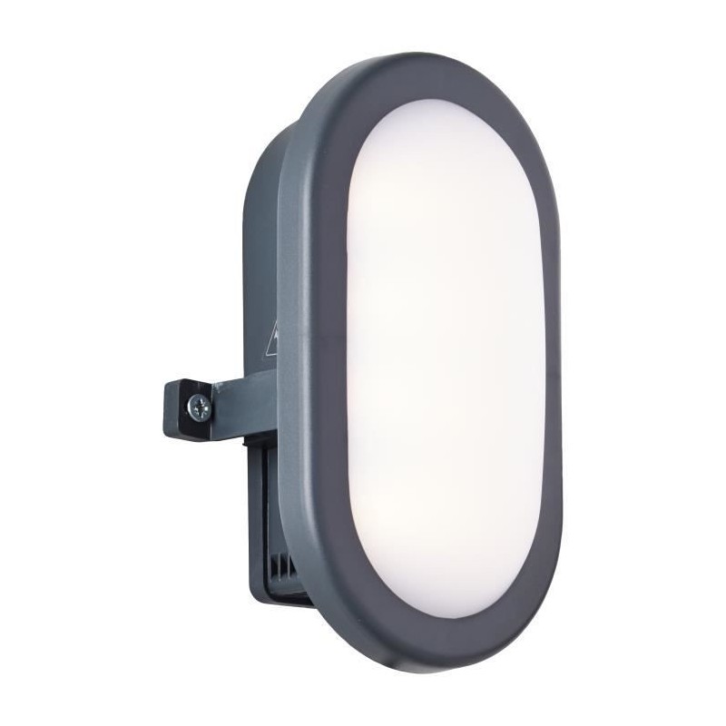 BRILLIANT - TILBURY Applique extérieure - coloris anthracite/blanc - plastique LED 1x5W