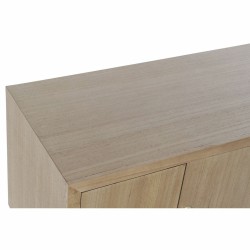 Meubles de télévision DKD Home Decor Gris Crème Métal Bois de paulownia (90 x 34 x 66.5 cm)