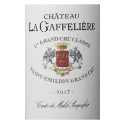 Château La Gaffeliere 2017 Saint-Emilion Grand Cru - Vin rouge de Bordeaux