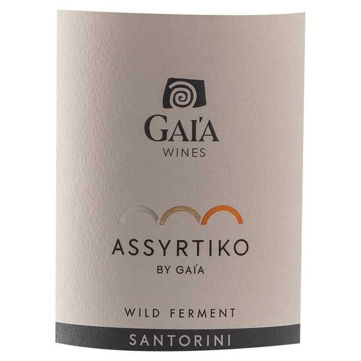 Assyrtiko by Gaia Wild Ferment 2019 Santorini PDO - Vin blanc de Grece