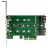 Carte PCI SSD M.2 Startech PEXM2SAT32N1         PCIe 3.0